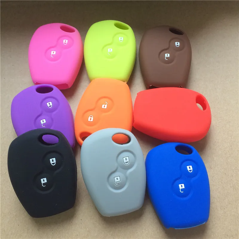 

Чехол для пульта дистанционного управления для Renault 2 button Clio Scenic Megane Duster Sandero Captur Teddy Modus