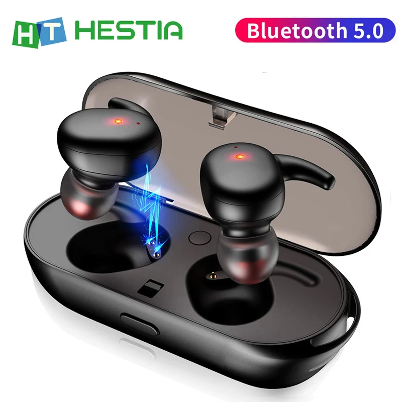 Настоящие беспроводные наушники TWS Bluetooth гарнитура T2C мини спортивные музыка для