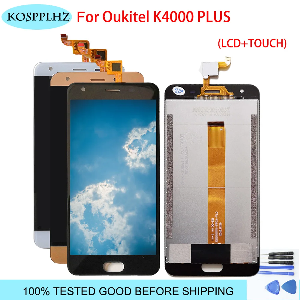 ЖК-дисплей с сенсорным экраном для телефона oukitel k4000 plus сборка мобильного
