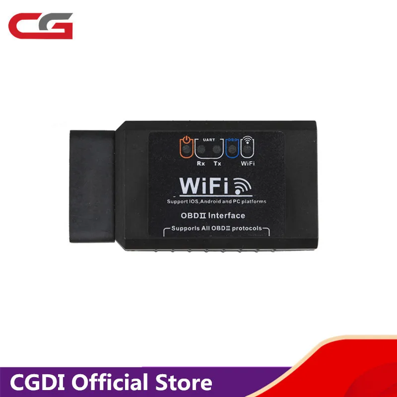 ELM327 WIFI OBD2 EOBD сканирующий инструмент Поддержка Android и iPhone/iPad программное