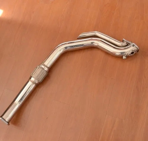 Выхлопная труба вниз двойной гибкий для TOYOTA 7MGTE MKIII Cressida Supra|flex pipe|flex exhaust pipeflex pipe |