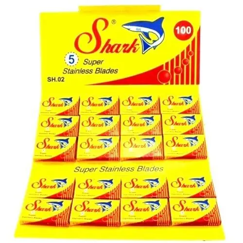 

Лезвия SHARK SUPER из нержавеющей стали, 100 шт., 100 шт.