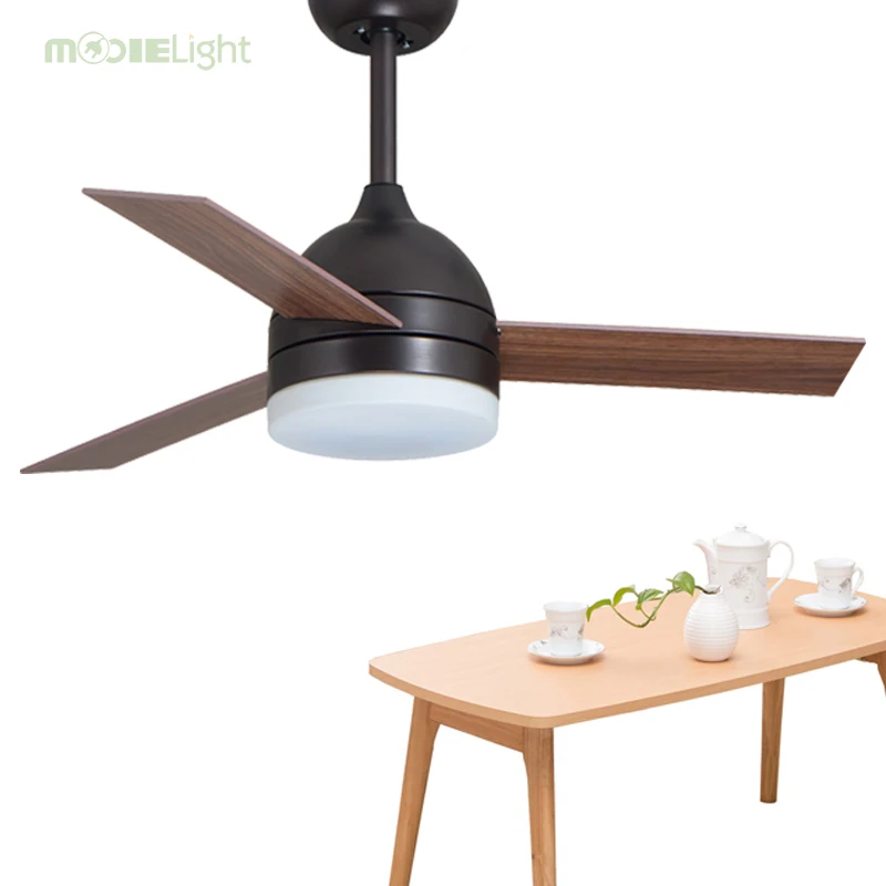 Mooielight LED Ретро Декор Энергоэффективные потолочные вентиляторы с пультом
