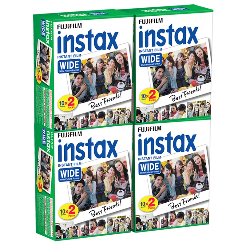 Пленка Fujifilm Instax Wide Instant White Edge 80 для камеры Fuji 100 200 210 300 500AF|fujifilm instax wide|instax widefujifilm |