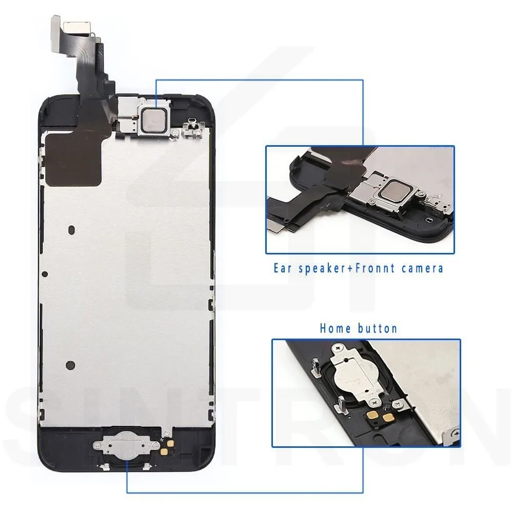 Sintron OEM для iPhone 5C замена экрана полностью собранная черная панель дисплея включая