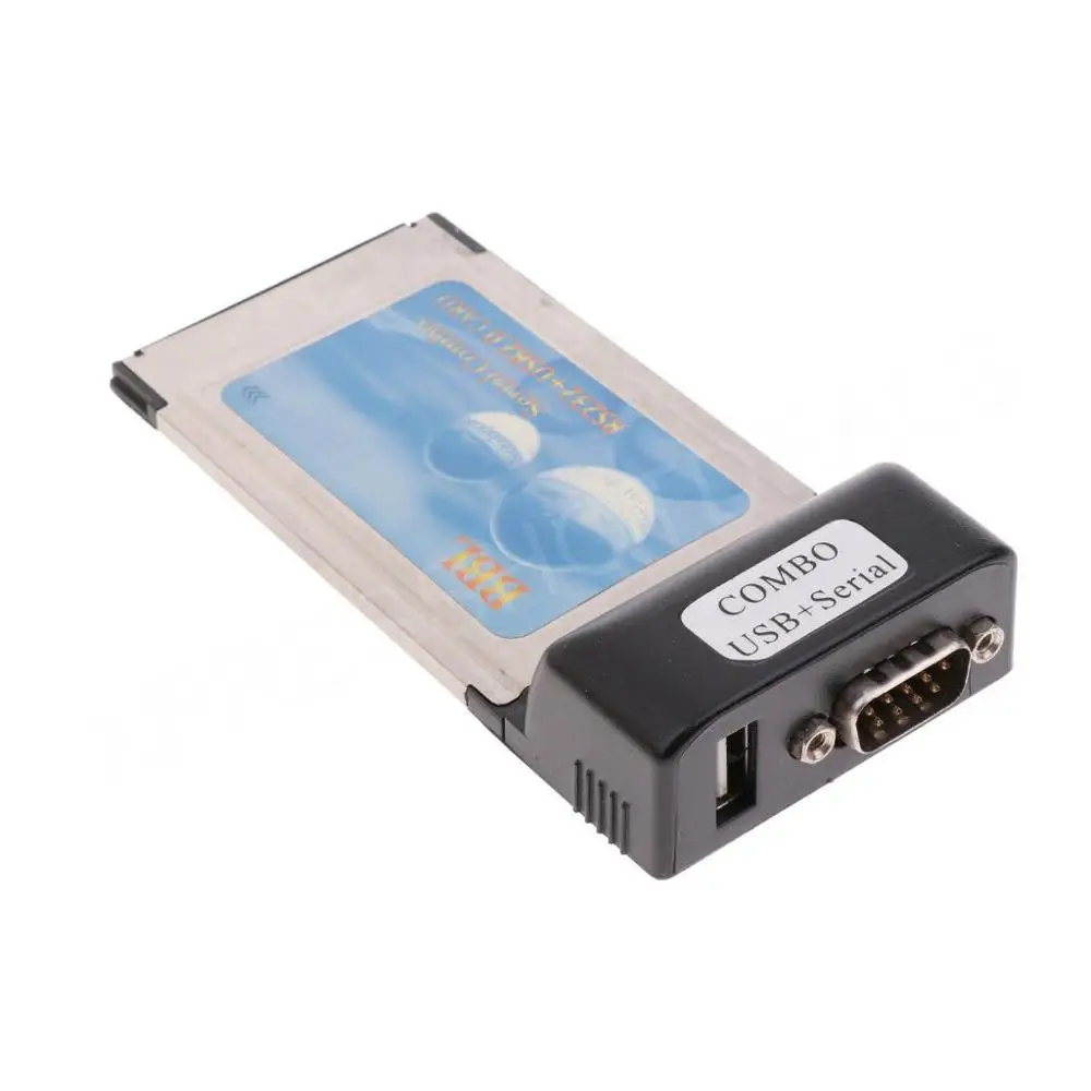 PCMCIA к RS232 RS-232 ноутбук последовательный I/O адаптер карты для ноутбука ПК компьютер