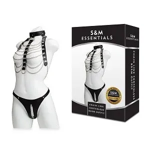 S & M Essentials звено цепи без косточек БДСМ наряд ролевые игры SMES 901 Сделано в США