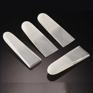 400 шт. чистый натуральный латекс без присыпки для пальцев защитный кончик пальца антистатический режущий край ESD часы ювелирные изделия рабочие перчатки