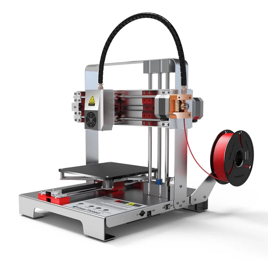 Plastic part red Easythreed Mercury модуль DIY металлический каркас высокая точность хобби DIY 3d принтер точность портативный 3d принтер - Цвет: Plastic part red