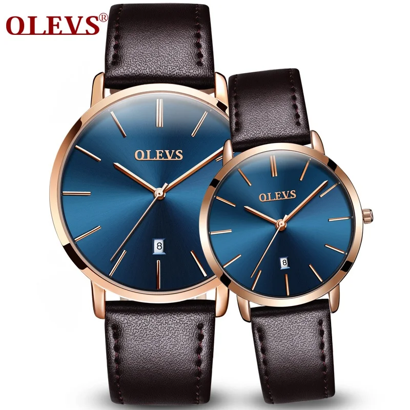 OLEVS 2018 модные кварцевые часы на День святого Валентина Женские для девочек