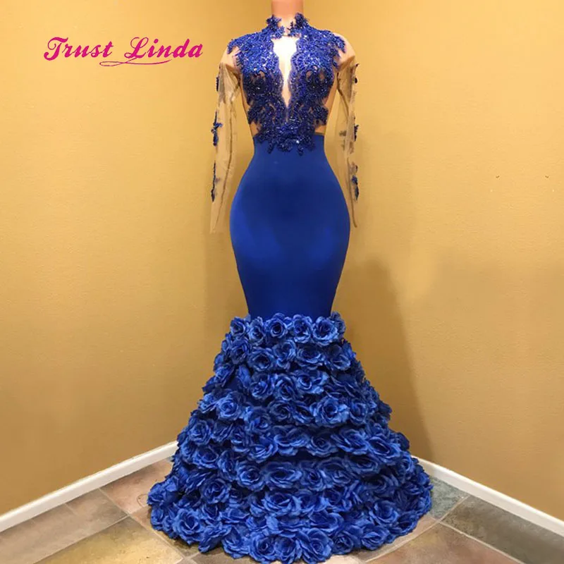 Женское платье с высоким воротом длинным рукавом для свадебной вечеринки |