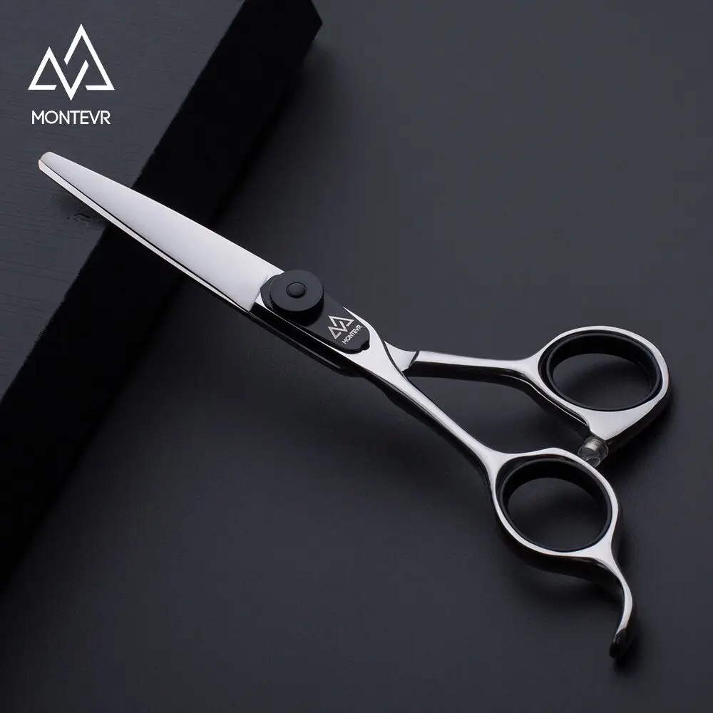 Монтеvr японские профессиональные ножницы для стрижки волос 440C парикмахерские 5