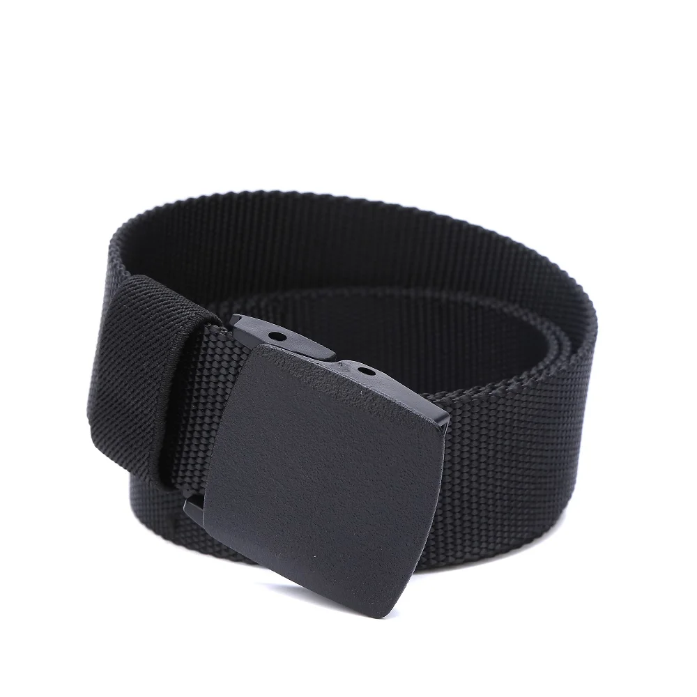 YUIYE fashion brand design professional men's belt outdoor survival tactical belt metal buckle canvas belt men fashion leisure