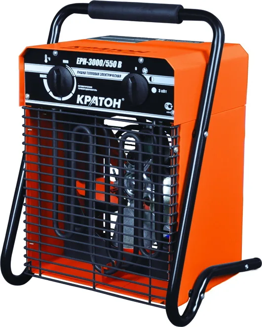 Пушка тепловая электрическая КРАТОН EPH 3000/550 B|Термофены| |