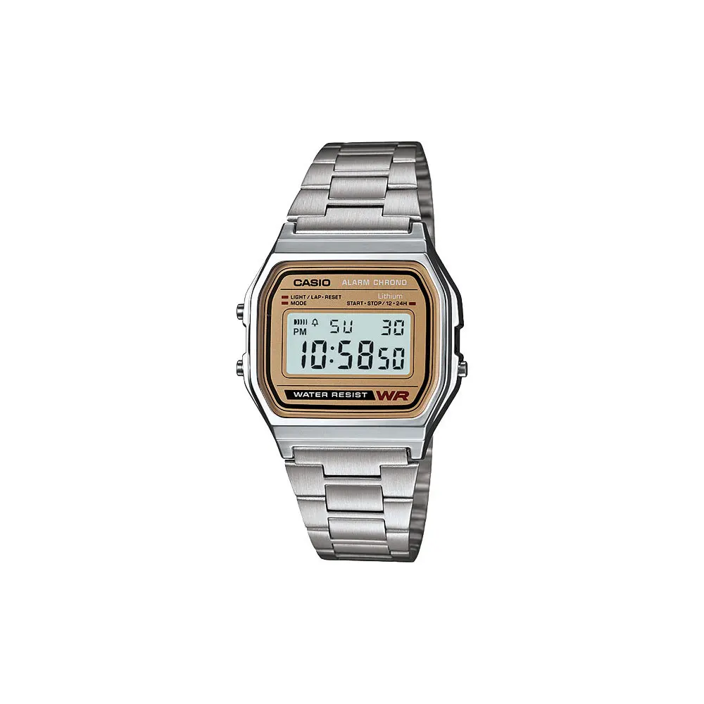 Quartz Wristwatches Casio for mens A 158WEA 9E Watches Mans Watch Wristwatch Wrist men|Мужские спортивные часы| |