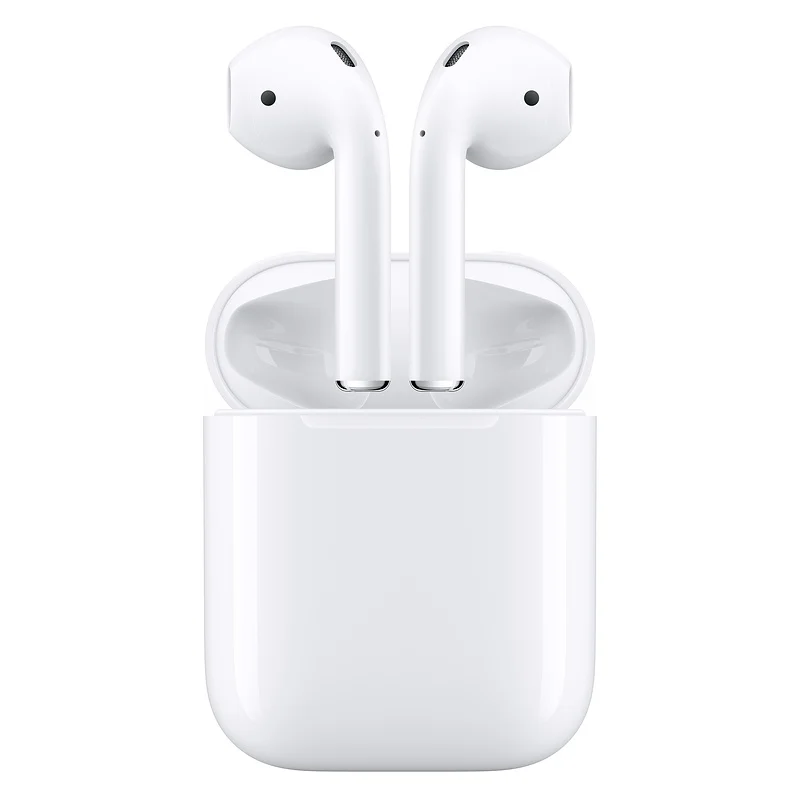 Оригинальные беспроводные наушники Apple AirPods, оригинальная bluetooth-гарнитура Apple для iPhone iPad Mac и Apple Watch