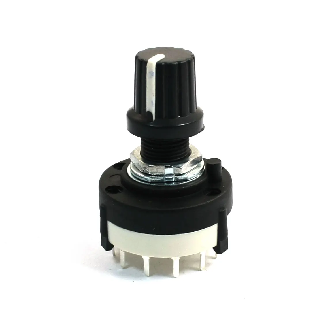 

UXCELL 2 Pole 6 Position(2P6T) 1 Deck 14P Rotating Shaft Dia 6mm Electric Machine Rotary Switch w Knob Widely used on Radio, TV