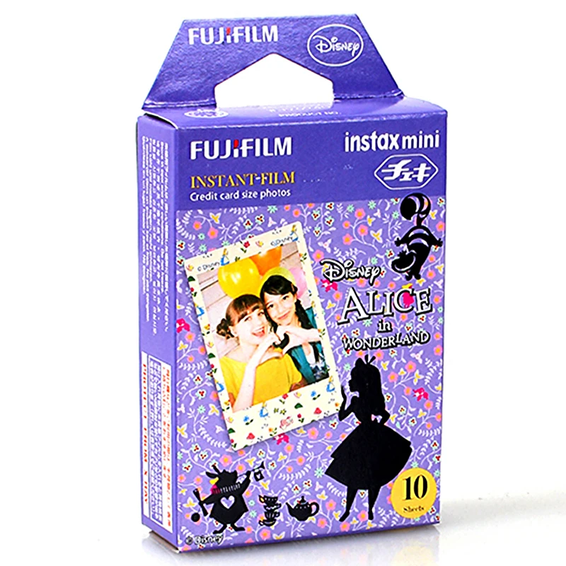 Пленка Fujifilm Instax Mini Alice in Wonderland Instant 10 для Fuji 7s 8 + 9 25 50s 70 90 300 SP-1 2 принтера |