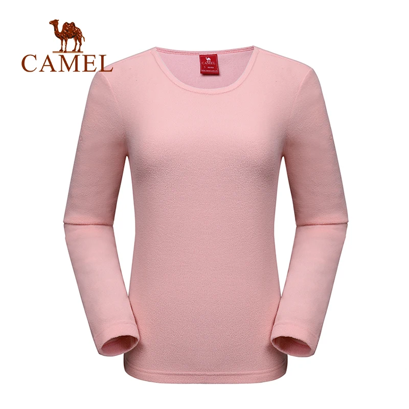 CAMEL уличная спортивная флисовая рубашка с длинным рукавом осень 2019 теплые