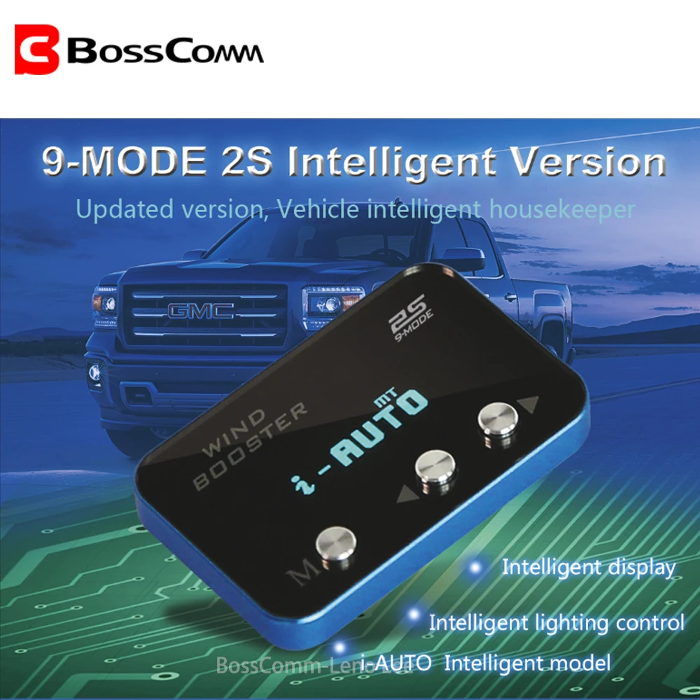 Регулятор отклика дроссельной заслонки для электромобиля Commander 2011 ~ 2018 Ford F150 F250