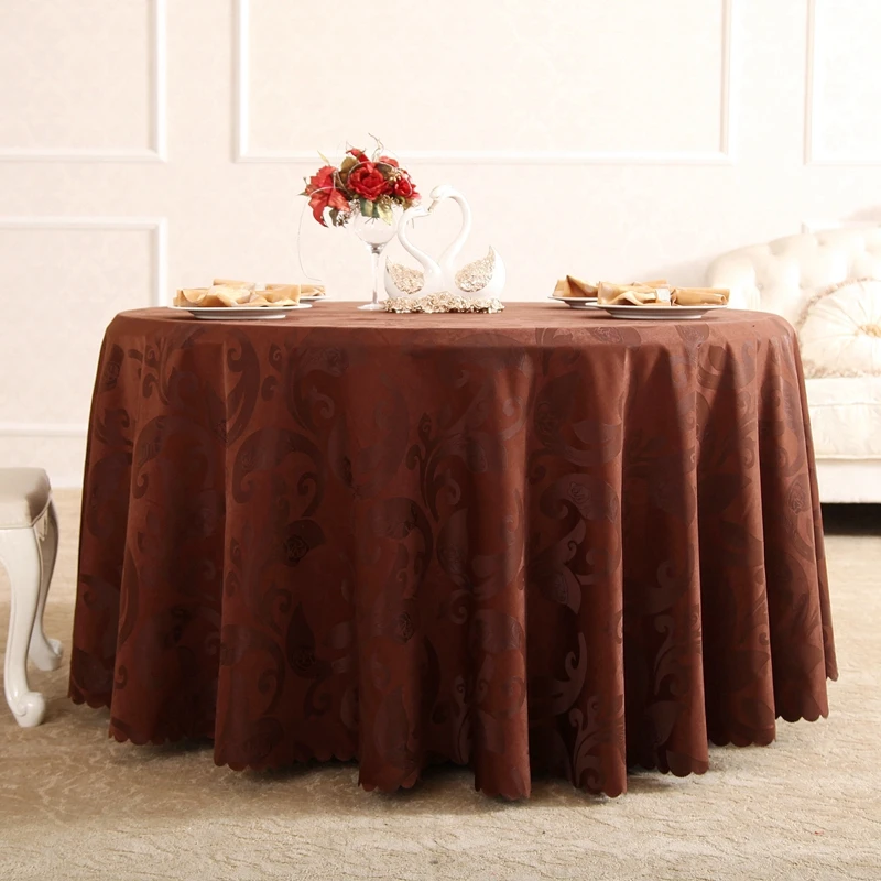 Хлопок Большой крюк цветок скатерть круглый прямоугольник квадратная Свадьба