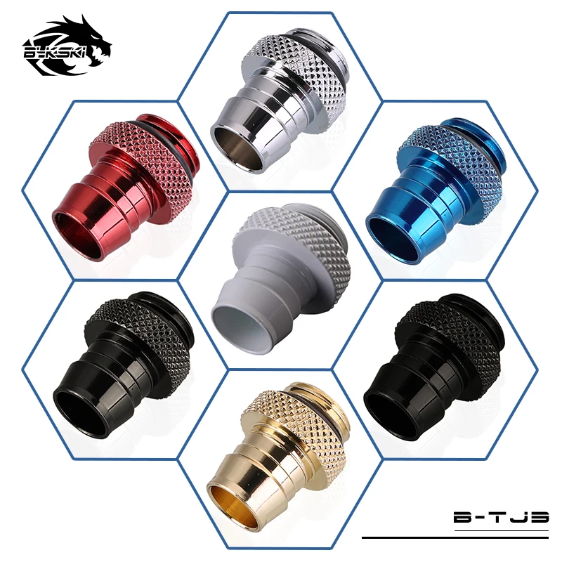 Bykski G1/4 ''фитинг с мягкой трубкой для ID 9 10 мм шланга Гибкая мягкая труба B