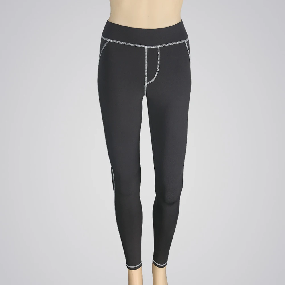 Для женщин модные пикантные Мотобрюки Фитнес Узкие хлопковые леггинсы Брюки для
