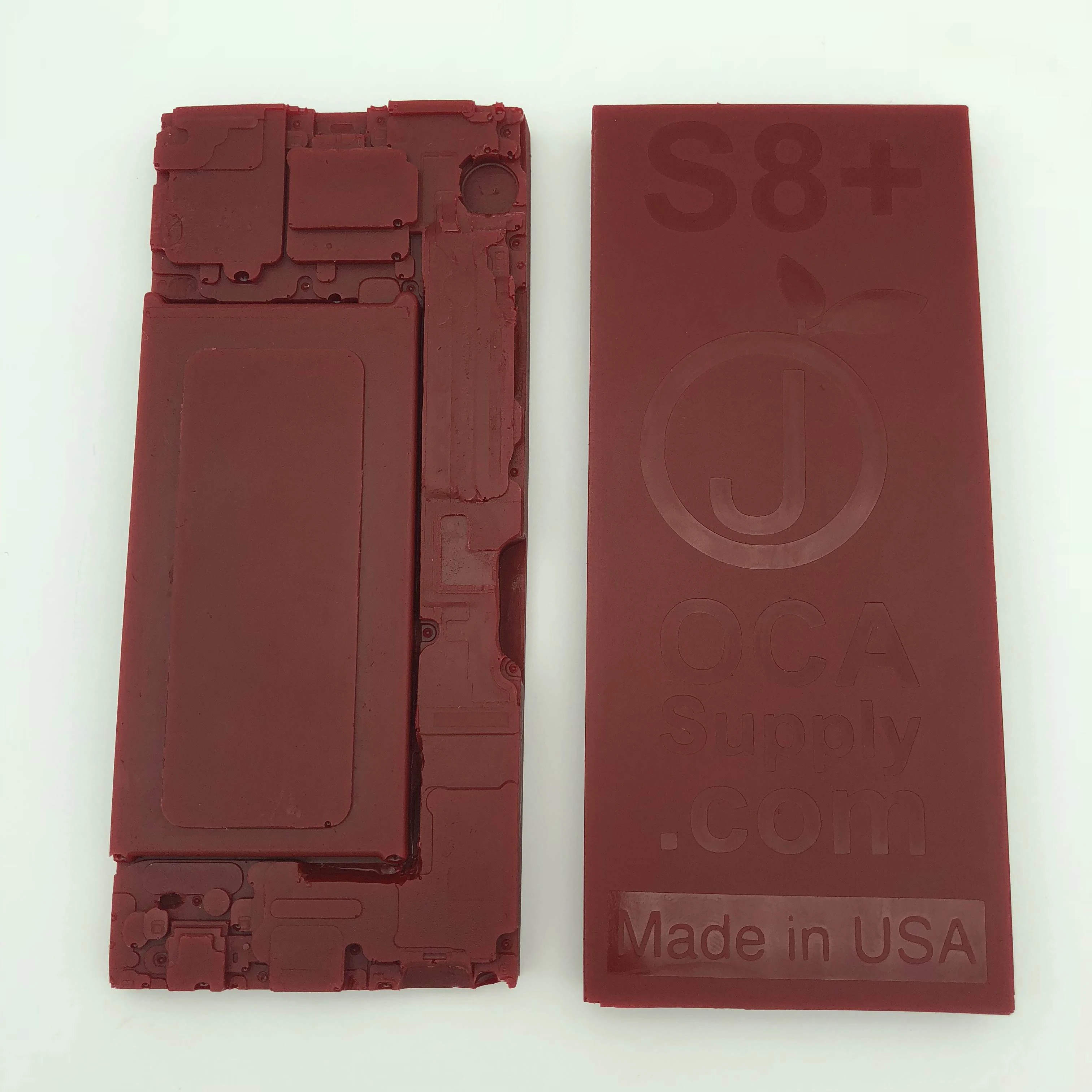JALAN inframe ламинатор резиновый коврик для samsung G935 G950 G955 N950 N960 S7 edge s8 s9 plus Note 9 средняя рамка ламинатор ремонт