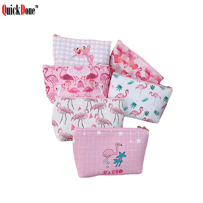 QuickDone Фламинго косметическая сумка для хранения модные женские туфли стильная