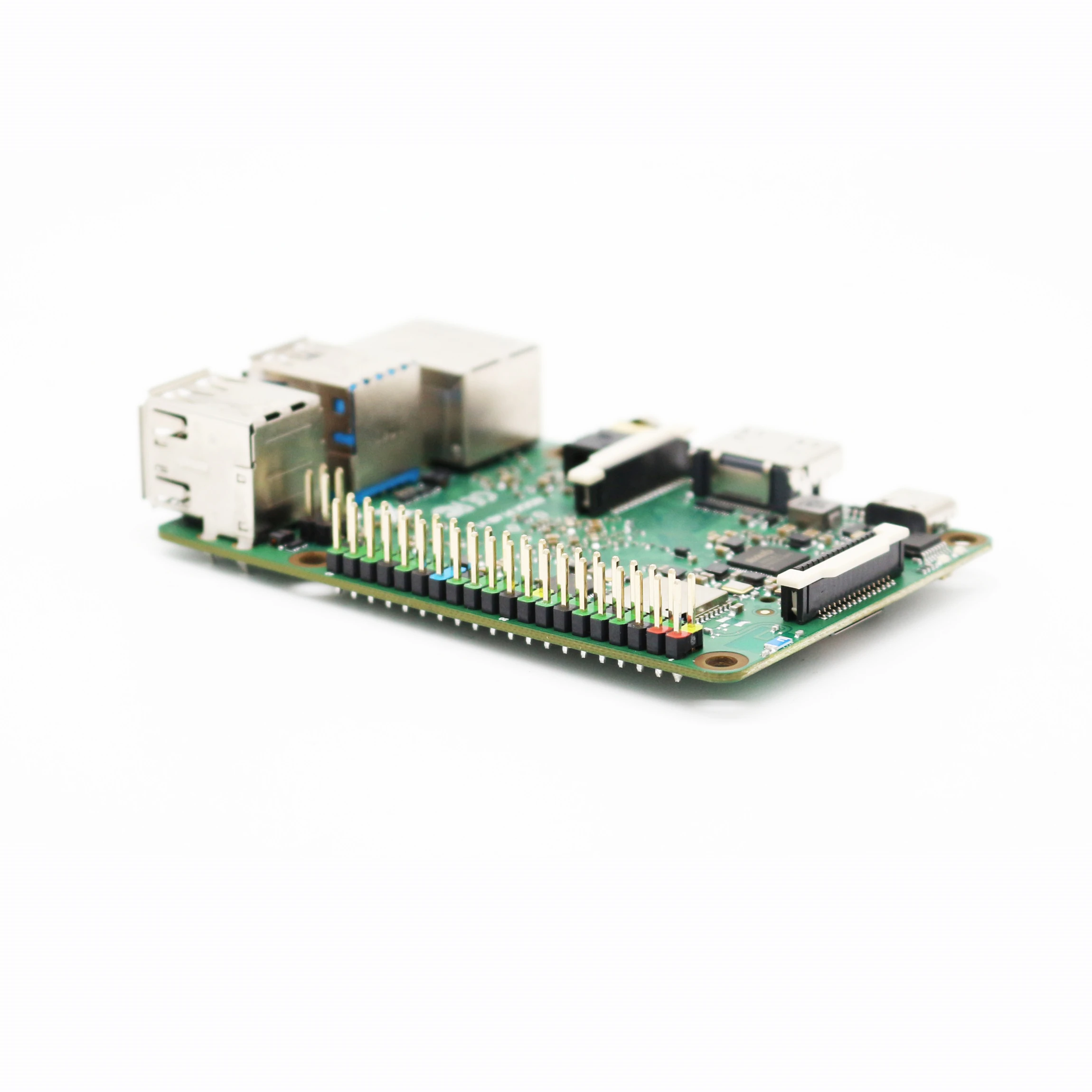 ShenzhenMaker магазин ROCK Pi 4B V1.4 RK3399 64 битный шестиядерный процессор 4 Гб LPDDR4 RAM HDMI 2 0 до 4k @