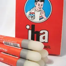 IHA STYPTIC Ручка Тип традиционного бритья вырезать стоппер крови-ALUM Бесплатный пост IHA STYPTIC Ручка Тип традиционного бритья вырезать стоппер крови-ALUM Бесплатный пост