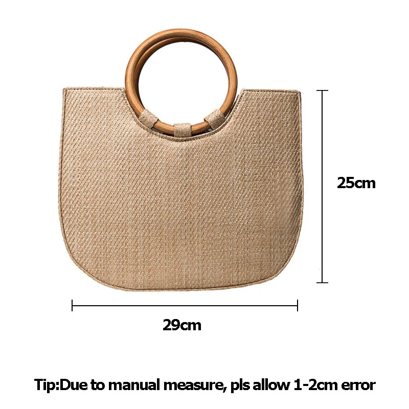 

Women Handbag Female Travel Casual Straw Bags Lady Summer Beach Shoulder Bag Drawstring INS Popular Weave Messenger Bag SS3038