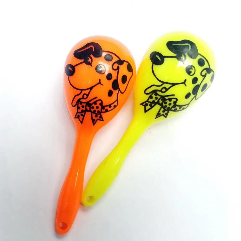 4 шт. мини пластиковая собака Maracas 424 дети фиеста партии Goody Лут мешок наполнитель