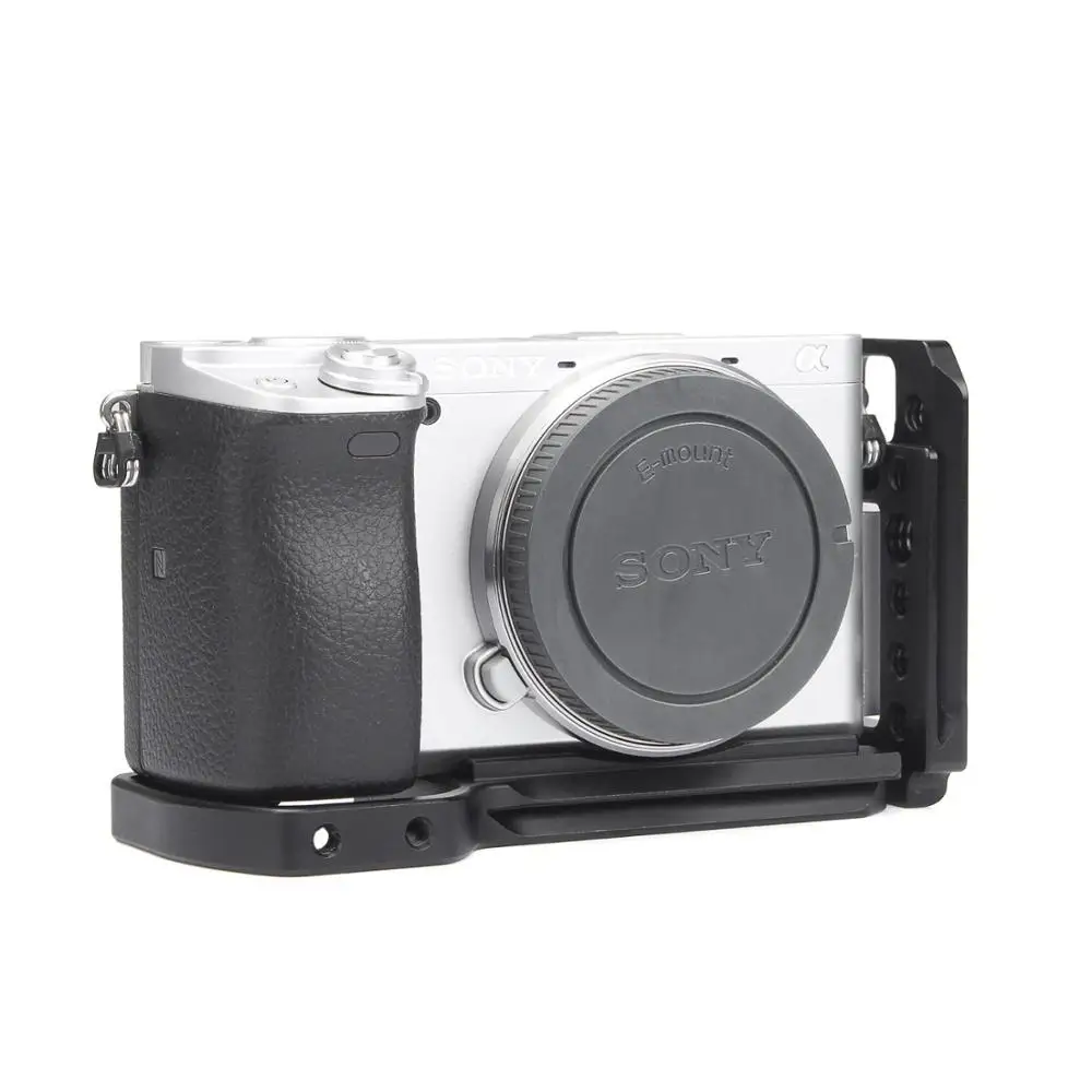 EachRig L кронштейн видеокамера клетка для sony a6400 a6300 a6000 Arca тип совместимая плата