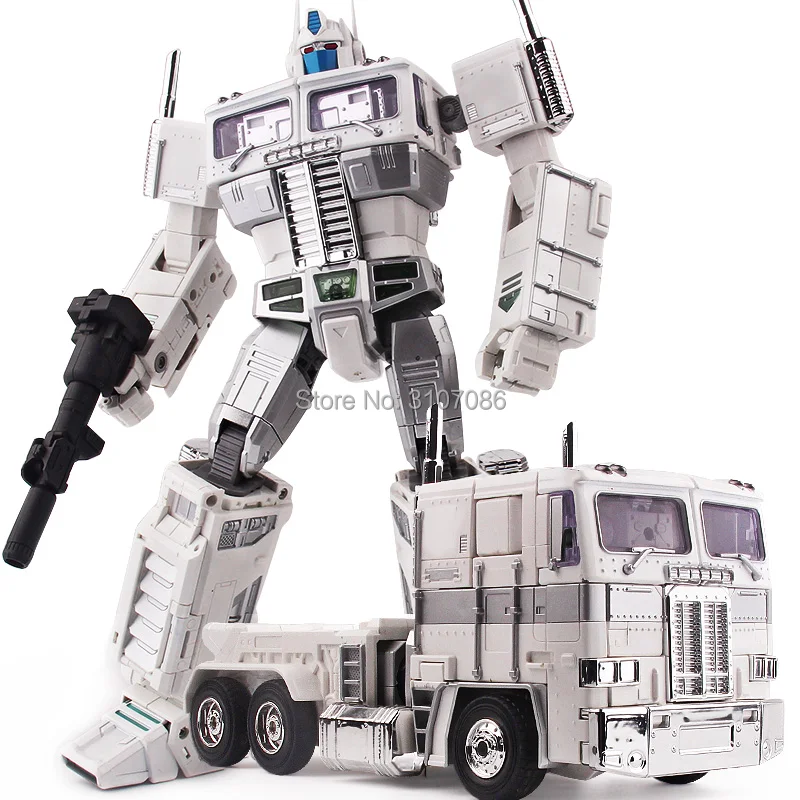Трансформация G1 фигура OP белый Commander Prime Masterpiece MPP10W сплав негабаритных фигурка