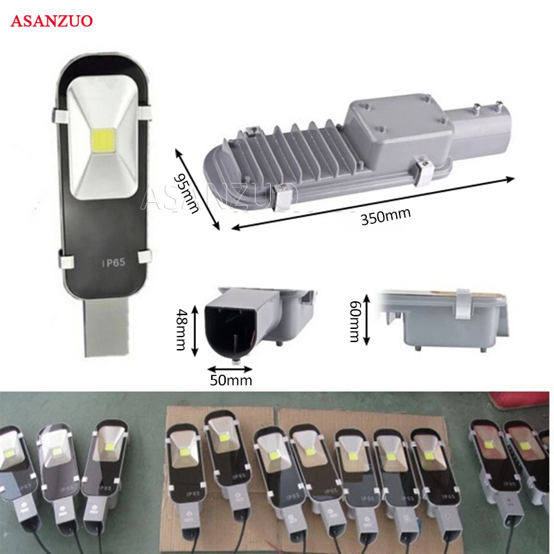 12V 20W COB светодиодный дорога улица лампа IP65 AC110 240V Водонепроницаемый садовый
