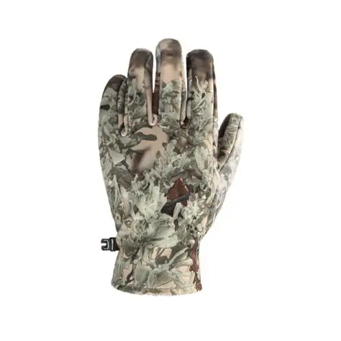 Tundra Camo Зимние охотничьи противоскользящие бионические снежные камуфляжные перчатки, теплые флисовые рыболовные перчатки с полными пальцами, водонепроницаемые перчатки с сенсорным экраном - Цвет: Tundra Camo