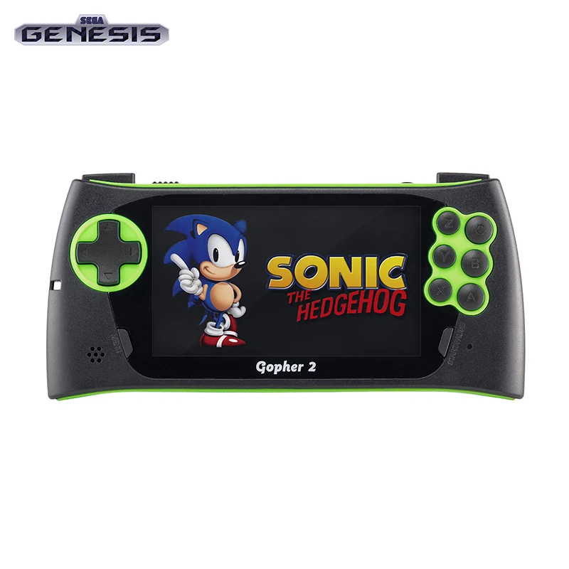 SEGA Genesis Gopher 2 LCD 4 3 &quot + 700 игр (зеленый)|Игровые консоли| |