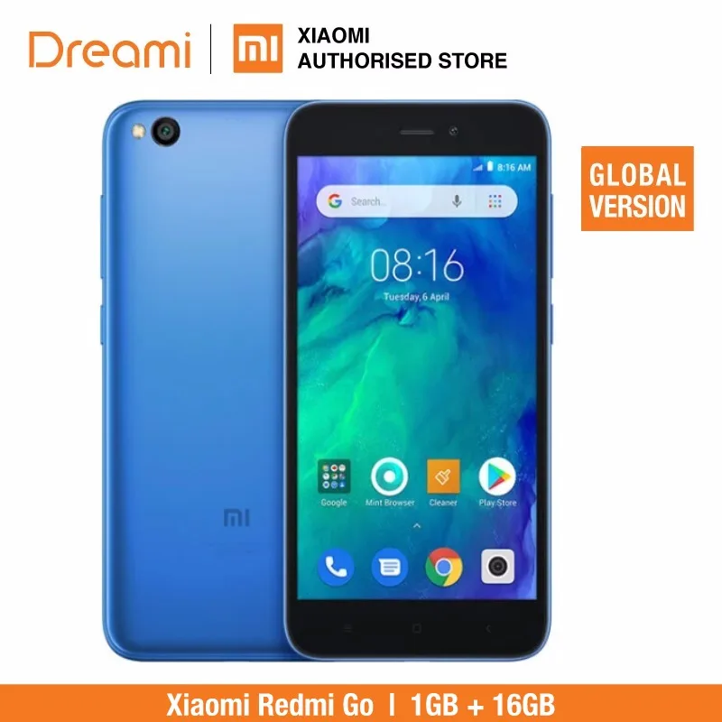 Глобальная версия Xiaomi Redmi Go 16 Гб ОЗУ 1 ПЗУ (официальная ПЗУ) | Мобильные телефоны и