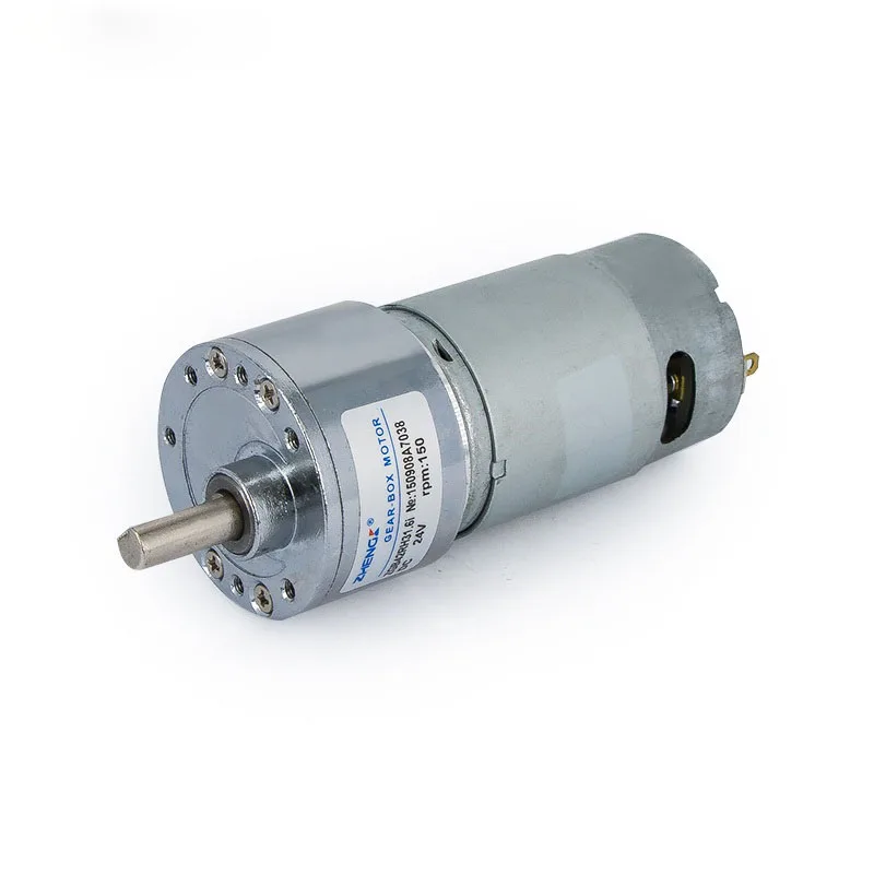 Мотор редуктор 12V24V микро DC мотор ZGB42RH полностью металлический CW/CCW с высоким