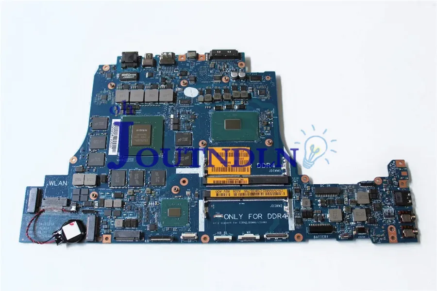 Joutndln для Dell Alienware 17 R4 Материнская плата ноутбука BAP10 LA-D751P CN-0VWNM2 0VWNM2 VWNM2 W/i7-6700HQ Процессор и GTX1070M GPU