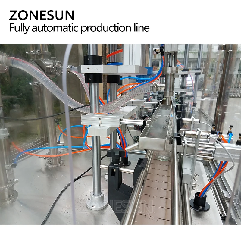ZONESUN полностью автоматическая машина для наполнения пастой электрическая