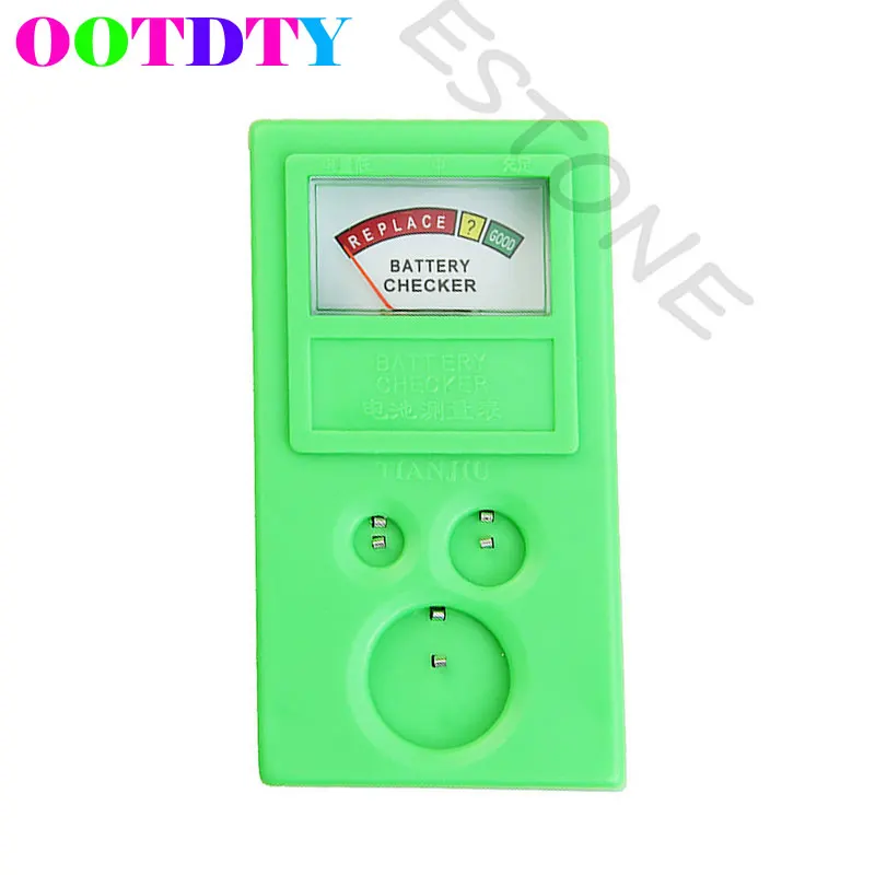 

Кнопка для ремонта часов OOTDTY LR44 CR2032 CR2025, тестер заряда аккумулятора
