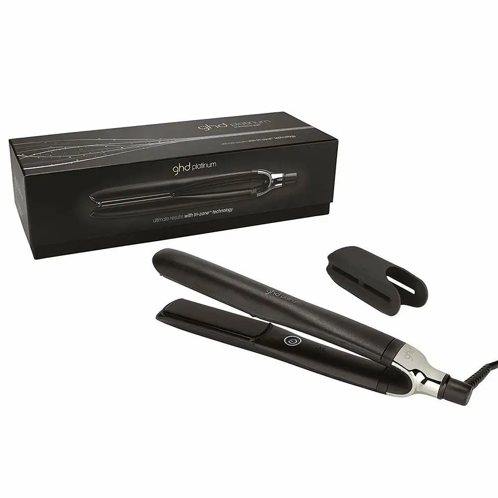 Plancha de pelo GHD PLATINUM + BLACK STYLER, color Negro, Tecnolog. Trizone  | Красота и здоровье | АлиЭкспресс