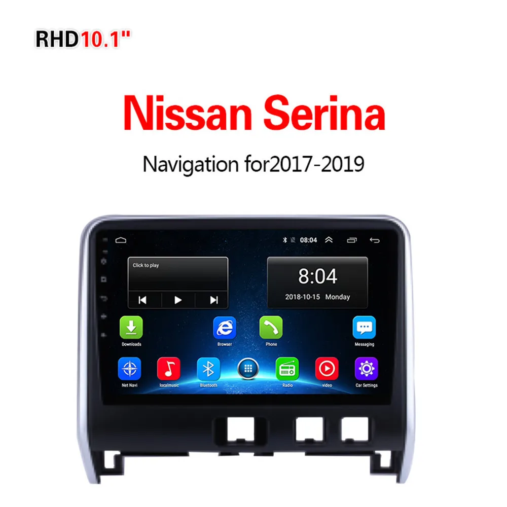 Lionet gps навигация для автомобиля Nissan Serina 2017-2019 10 1 дюймов RN1008Y | Автомобили и