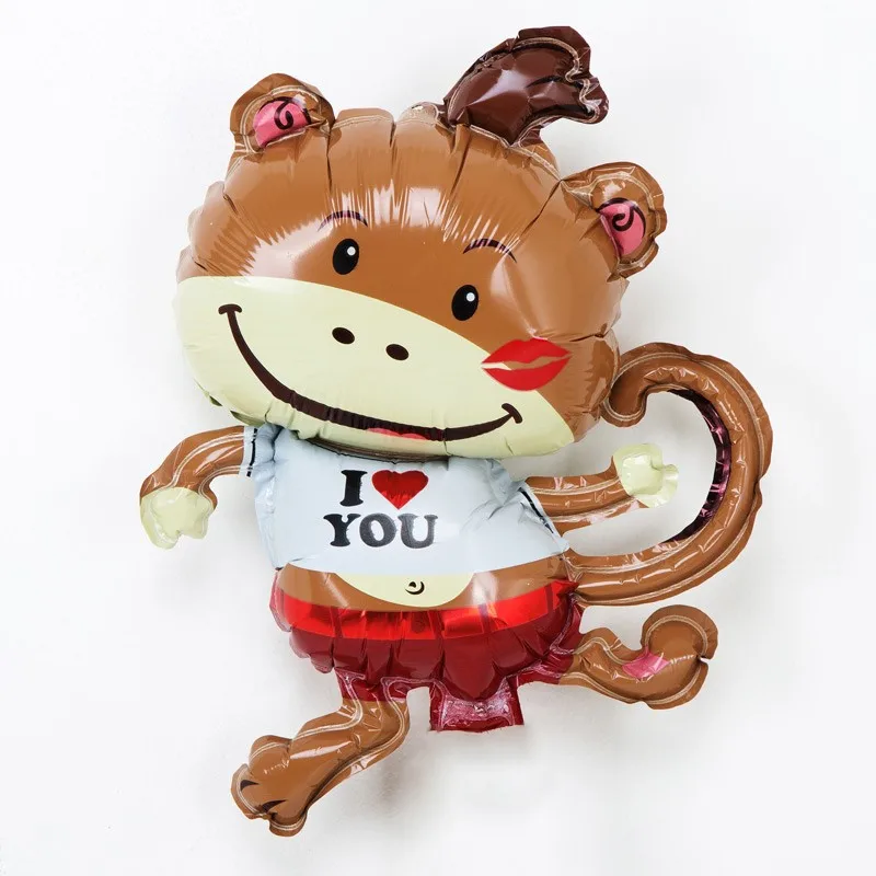 4 шт. фольга в виде обезьяны|Воздушные шары и аксессуары| |