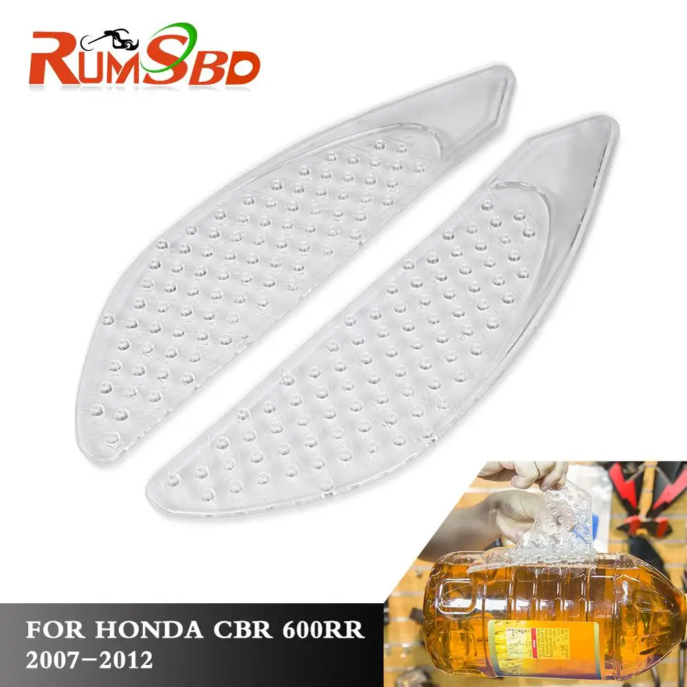Для 2007 2008 2009 2010 2011 2012 HONDA CBR600RR CBR 600RR противоскользящая накладка протектор ясный