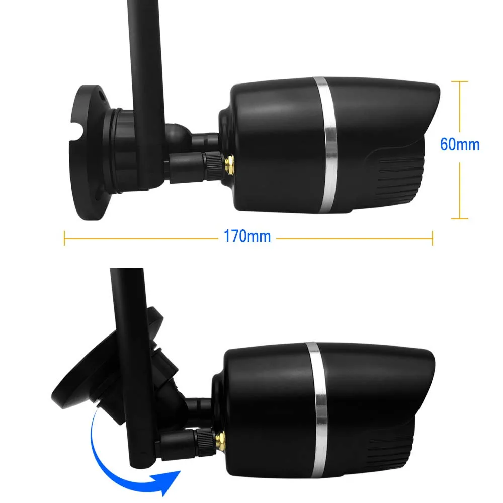 BFMore слот TF карта беспроводная ip камера 720 P безопасности s Открытый Wifi Cam Micro sd
