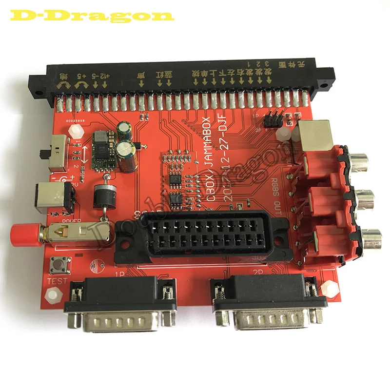 JAMMA to DB 15PIN Joypad конвертерная плата CBOX конвертер с SCART выходом для любой Аркады PCB SNK
