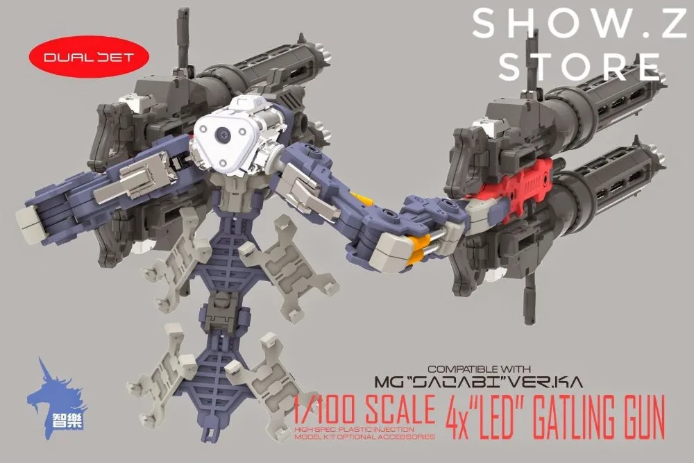 [Show. Z магазин] Жиль ZL MG 1/100 4X Sazabi MSN 04 пулемет Гатлинга добавить на Комплект w